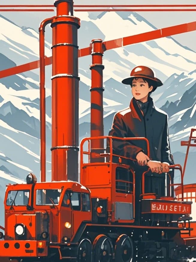 《炉火中的青春》